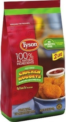 Kroger Tyson chicken nuggets, patties or tenders offer