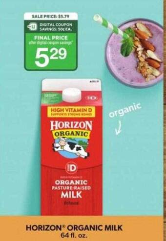 ACME Horizon organic milk offer