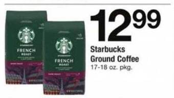 ACME Starbucks ground coffee offer