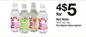 ACME Hint water offer