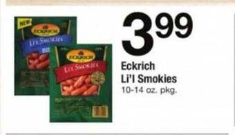 ACME Eckrich li'l smokies offer