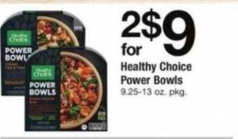 ACME Healthy choice power bowls offer