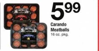 ACME Carando meatballs offer