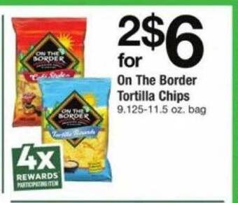 ACME On the border tortilla chips offer