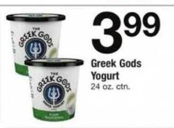 ACME Greek gods yogurt offer