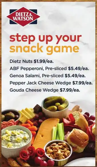 ACME Dietz & watson offer