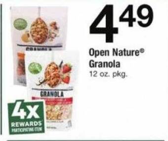 ACME Open nature granola offer
