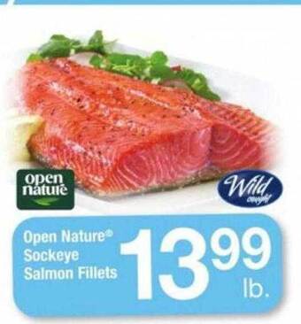 ACME Open nature sockeye salmon fillets offer