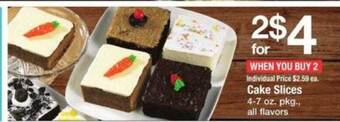 ACME Cake slices offer