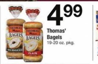 ACME Thomas' bagels offer