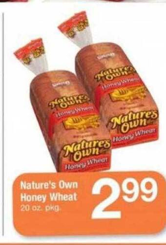 ACME Nature's own honey wheat offer