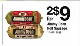 ACME Jimmy dean roll sausage offer