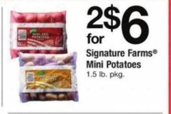 ACME Signature farms mini potatoes offer