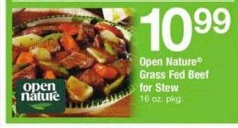 ACME Open nature grass fed beef for stew offer
