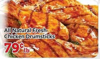 Fareway All natural fresh chicken drumsticks offer