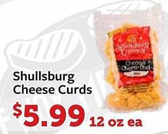 Fareway Shullsburg cheese curds offer