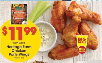 Kroger Heritage Farm Chicken Party Wings offer