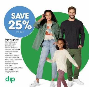 Fred Meyer Dip apparel offer