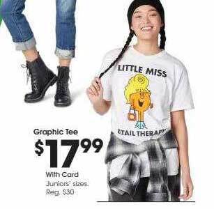 Fred Meyer Graphic tee offer