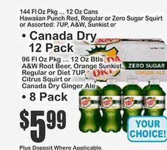 Key Food Canada dry 12 pack offer