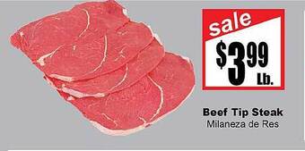 Rancho Markets Beef tip steak offer