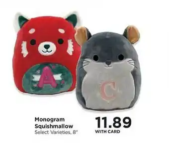 QFC Monogram squishmallow offer