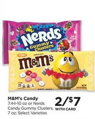 QFC M&m's candy offer
