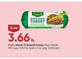Stater Bros Jennie-o ground turkey offer