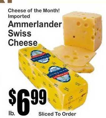 Key Food Ammerlander swiss cheese offer