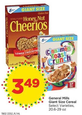 Food 4 Less General mills giant size cereal offer
