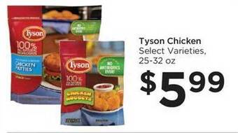 Food 4 Less Tyson chicken offer