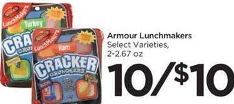 Food 4 Less Armour lunchmakers offer