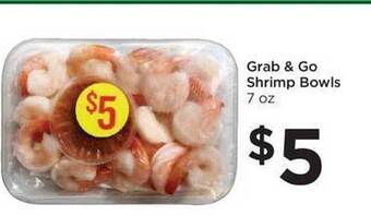 Food 4 Less Grab & go shrimp bowls offer