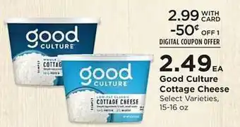 QFC Good culture cottage cheese offer