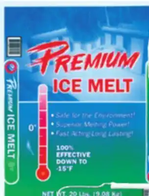 Ocean State Job Lot 20 lbs. ice melt blend offer