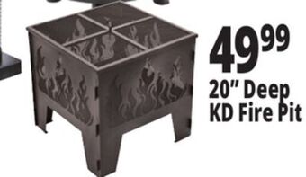 Ocean State Job Lot 20" deep kd fire pit offer