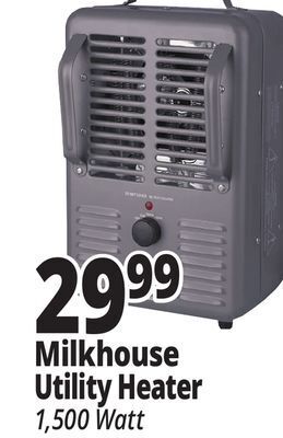 Ocean State Job Lot Milkhouse utility heater offer
