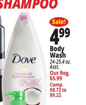 Ocean State Job Lot Body wash offer
