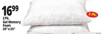 Ocean State Job Lot 2pk. gel memory foam 20"x25" offer