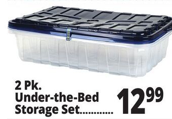 Ocean State Job Lot 2 pk. under-the-bed storage set offer