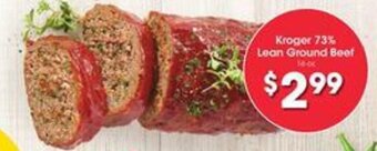 Kroger Kroger Lean Ground Beef offer