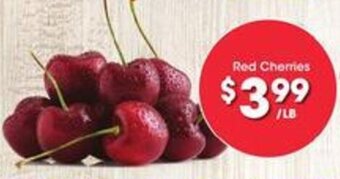 Kroger Red Cherries offer