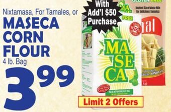 Bravo Supermarkets Maseca corn flour offer