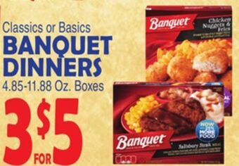 Bravo Supermarkets Banquet dinners offer