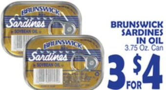 Bravo Supermarkets Brunswick sardines in oil offer
