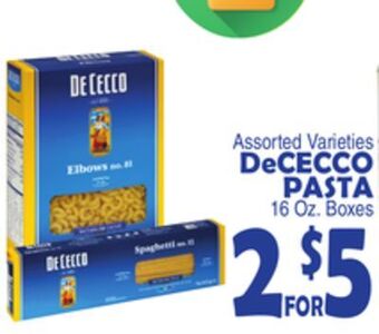 Bravo Supermarkets Dececco pasta offer