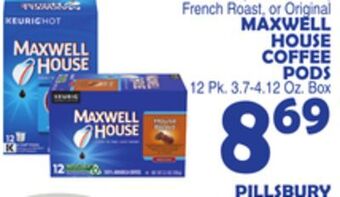 Bravo Supermarkets Maxwell house coffee pods offer