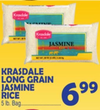 Bravo Supermarkets Krasdale long grain jasmine rice offer