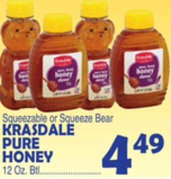 Bravo Supermarkets Krasdale pure honey offer