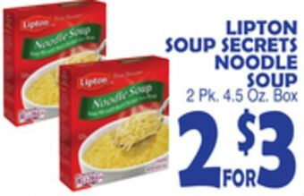 Bravo Supermarkets Lipton soup secrets noodle soup offer